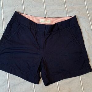J. Crew Size 4 Blue Chino Shorts